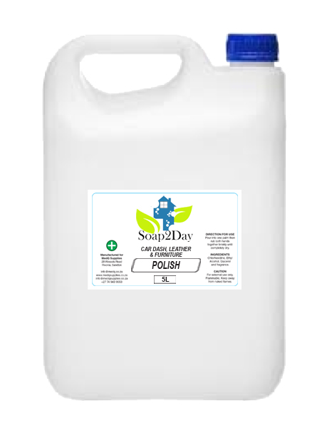 5L Car Dash, Leather & Furniture Polish