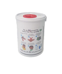 Alternative view of Sanitizer Wipes - Bucket of Tub