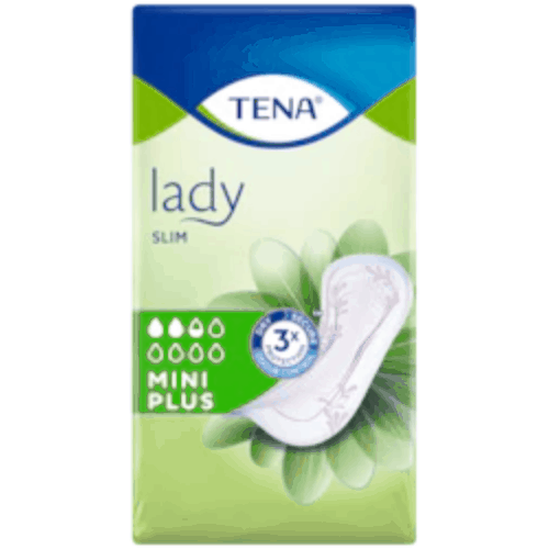 tena lady slim mini plus incontinence pads