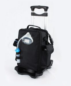 Alternative view of portable oxygen concentrator for sale