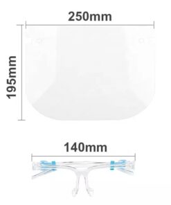 Alternative view of Glasses Face shield