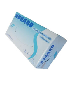 Alternative view of 100pcs disposable nitrile gloves latex elastic anti-static home workplace safety ...