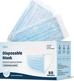 surgical mask 3 ply earloop