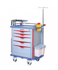 Alternative view of f-46 emergency trolley