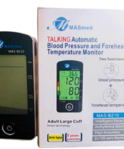 BP monitor and infrared 
thermometer 2 in one machine with 
English talking function