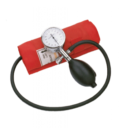 aneroid single handed blood pressure meter