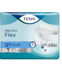 tena flex plus | belted incontinence briefs | medium