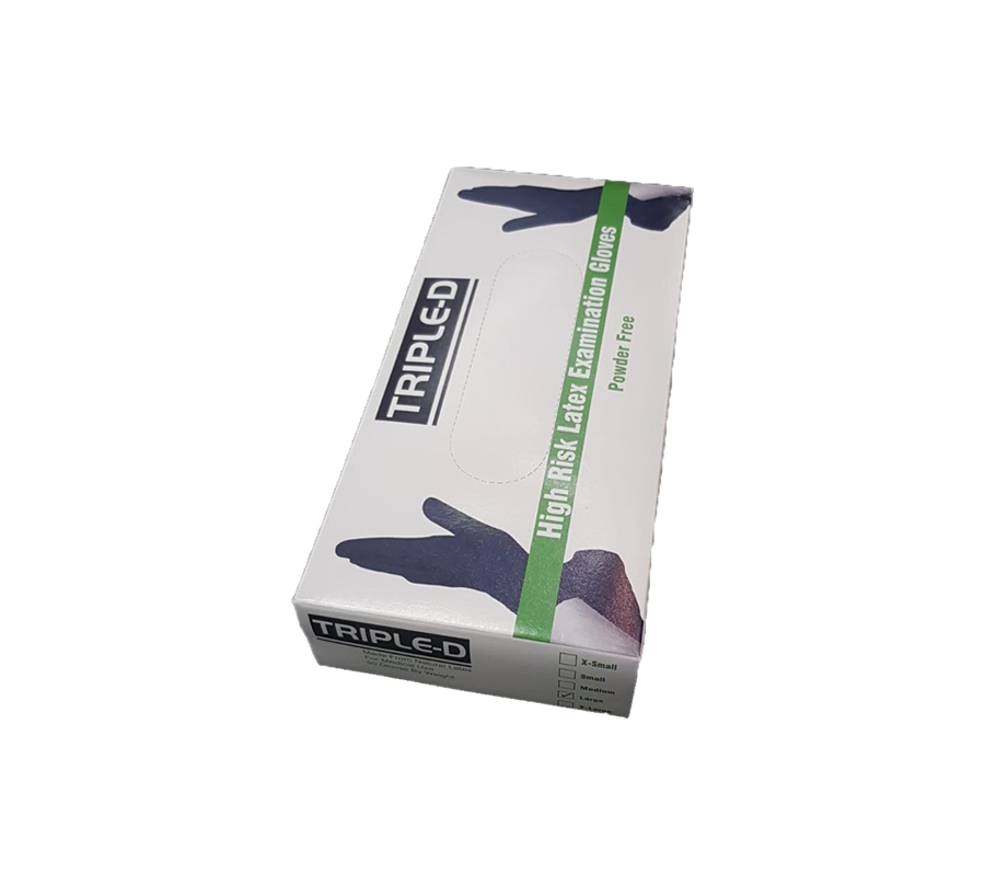 4 mil nitrile exam gloves