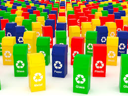 6 gallon recycling bin with handle