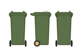 1100 litre wheelie bin Yellow