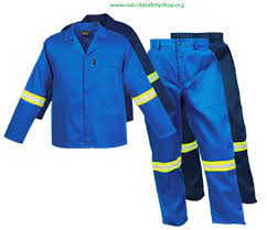 poly cotton conti suit overall with tape - Image 3