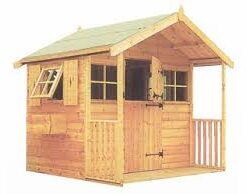 6x4 wooden shed