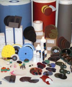 Abrasives- Klingspor Abrasive Discs, 40Grit, 150mmØ, PS33CK, GLS1-8 Holes (each of 5)