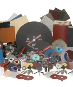 Abrasives- Klingspor Abrasive Discs, 60Grit, 125mmØ, PS22K, GLS5-8 Holes (each of 50)