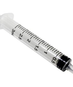 Syringes 3 part - Luer Slip - 2ml Syringe - Latex Free -