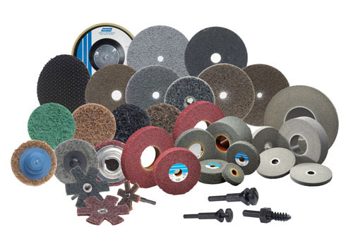 Abrasives- Klingspor Abrasive Discs, 320Grit, 150mmØ, PS33BK, GLS3-6 Hole (each of 100)