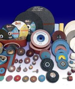 Abrasives- Klingspor Abrasive Discs, 40Grit, 150mmØ, PS22K, GLS3-6 Holes (each of 50)