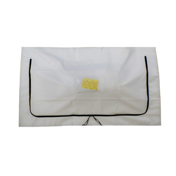 Heavy Duty LDPE Recycled 150 - Micron cream Heavy Duty plastic body bag