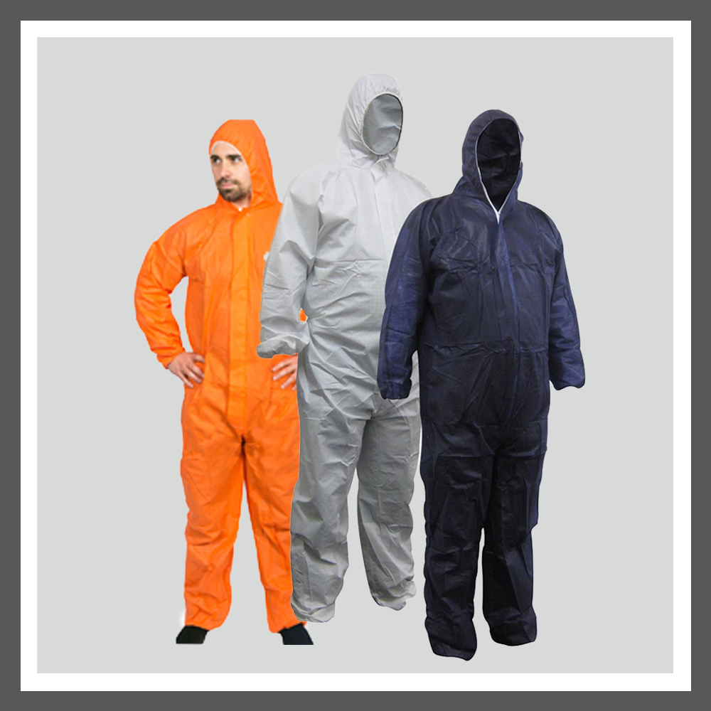 Disposable Coveralls black large