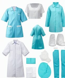 salk tie back hospital gown