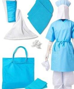 Reusable scrubs top medium