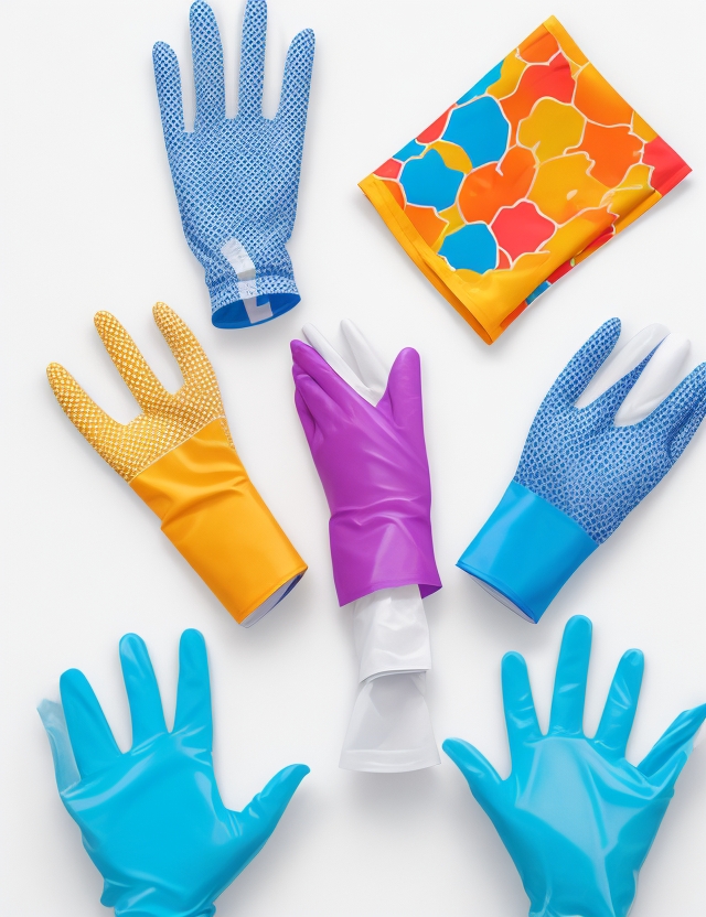 golden hands latex powdered examination gloves - box of 100