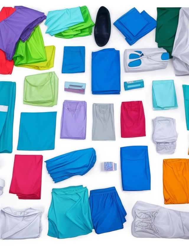 disposable gown top green medium