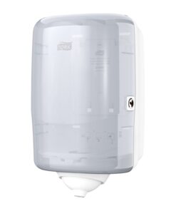 tork reflex single sheet m3 mini centrefeed dispenser, white