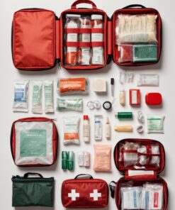 First Aid Kit - Essential Kit - (With handles) Bag & Contents - Empty Bag ...
