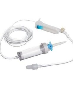 Admin Infusion Set with 1 Y site without Needle 60 drops