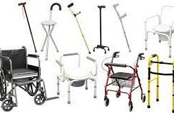 Aluminium Folding Walker - Bariatric