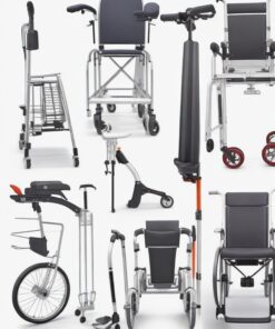 12Amp/h - 12V Wheelchair Battery Set (Lead Acid)