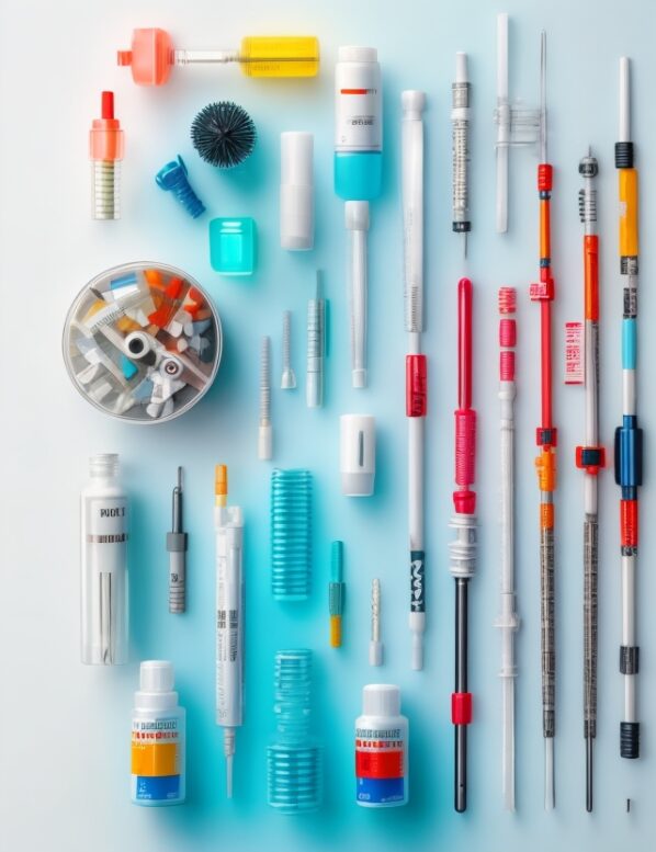 Tracheostomy Tube standard, with subglottic aspiration 1 PVC cannula