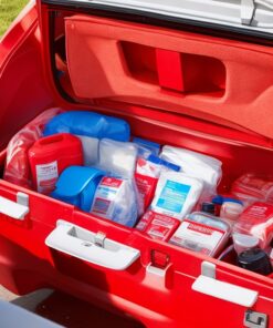 First Aid Kit in Plastic Case