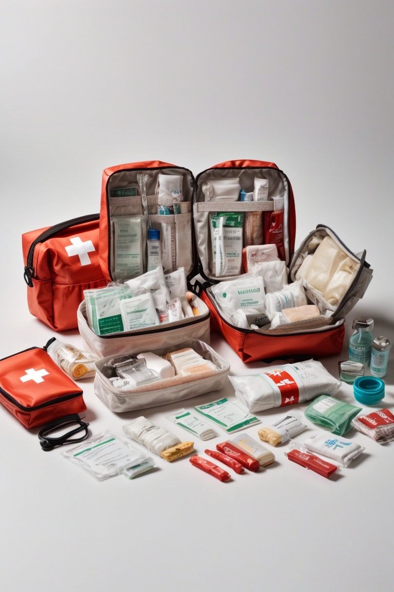 Desert Rock Tri First Aid Kit in Navy