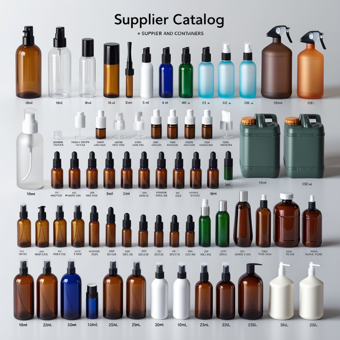 2500ml Plastic Bottle with Pipette