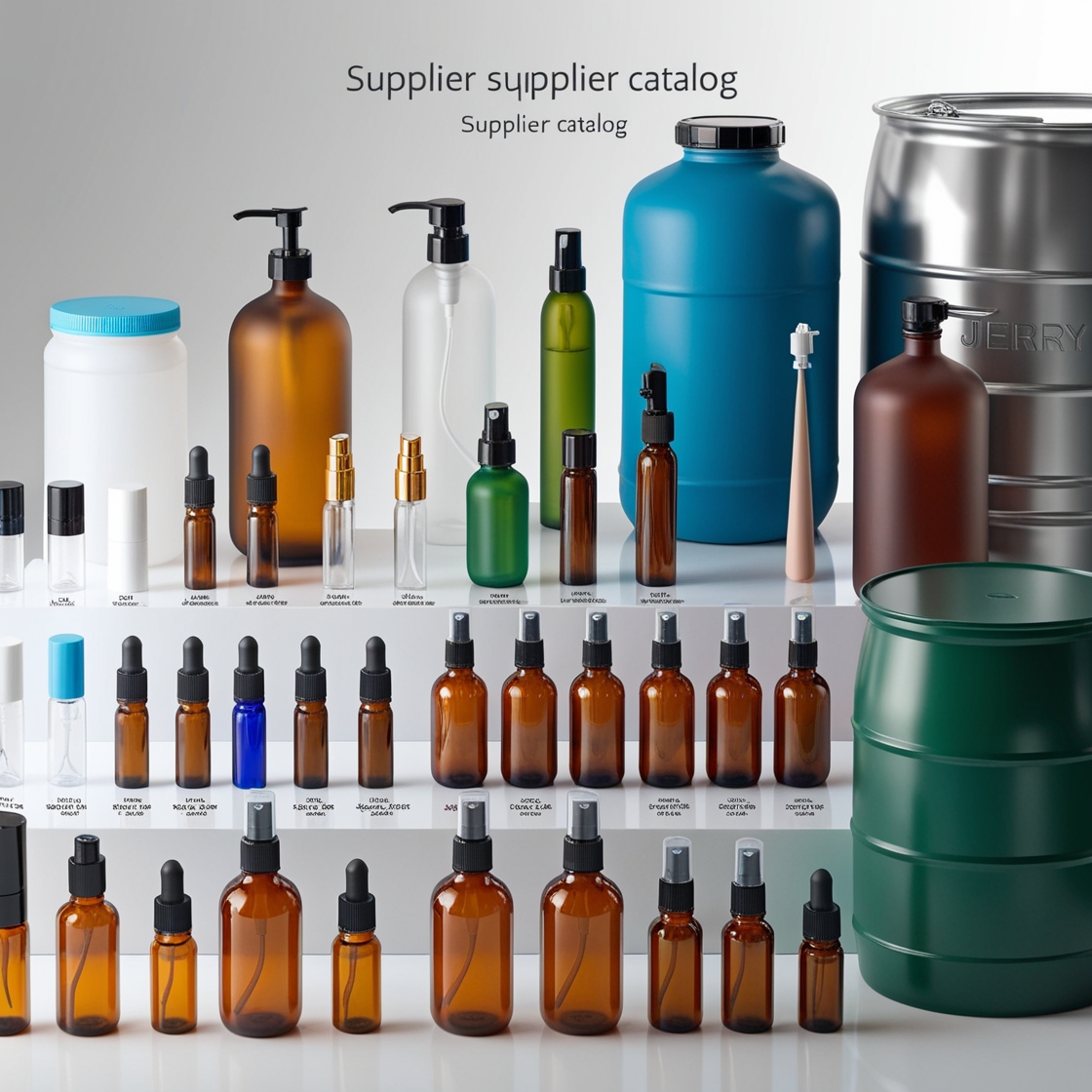 5000ml Clear Glass Bottle with Mist Sprayer