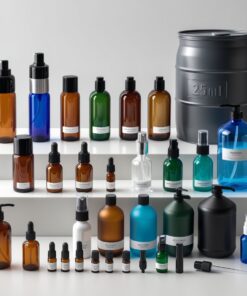 25000ml Green Glass Bottle with Dropper