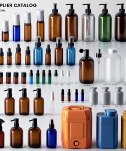 25000ml Blue Glass Bottle with Pipette