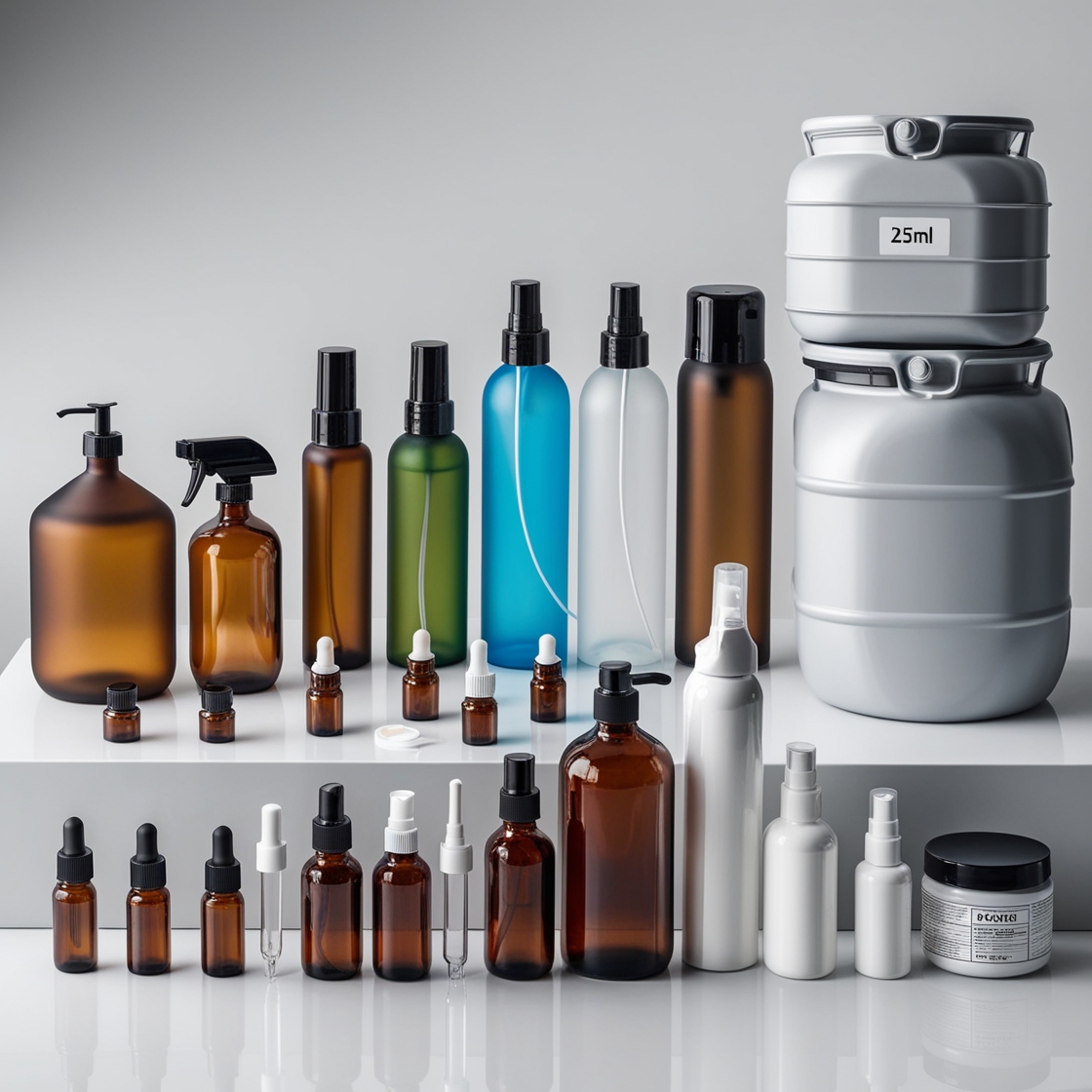 1000ml Plastic Bottle with Lotion Cap