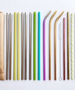 Bio Enviro Double Thick Straw 10mmx190mm 1000s