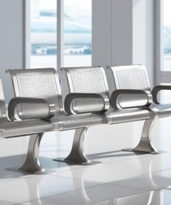 Four Seater Polyurethane Airport Seating Bench