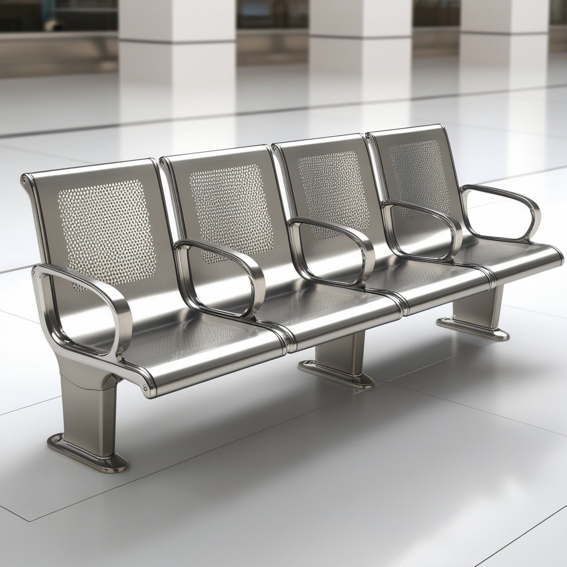 eames airport bench