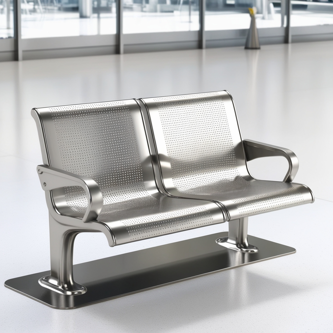 airport bench chairs