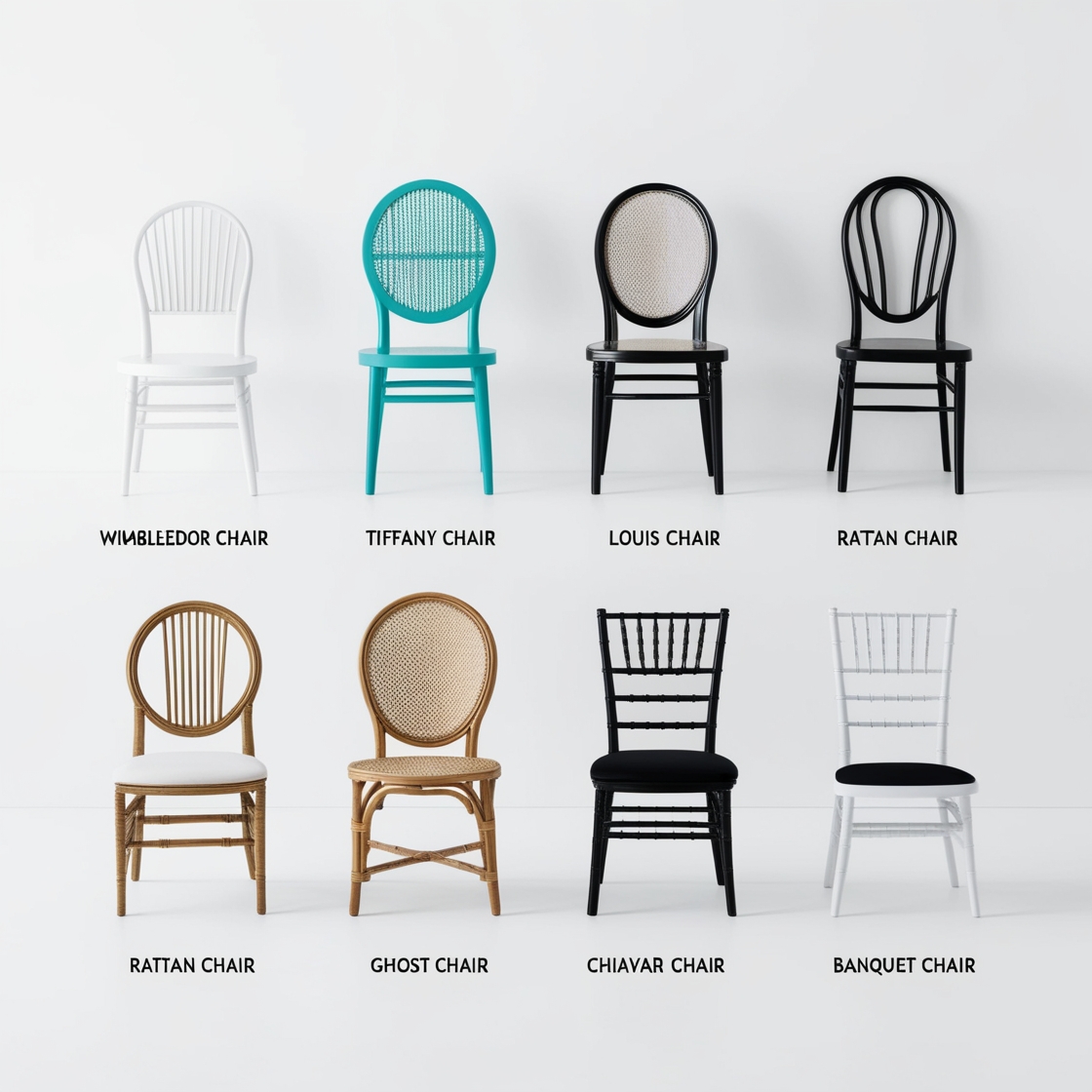 cane dining chairs