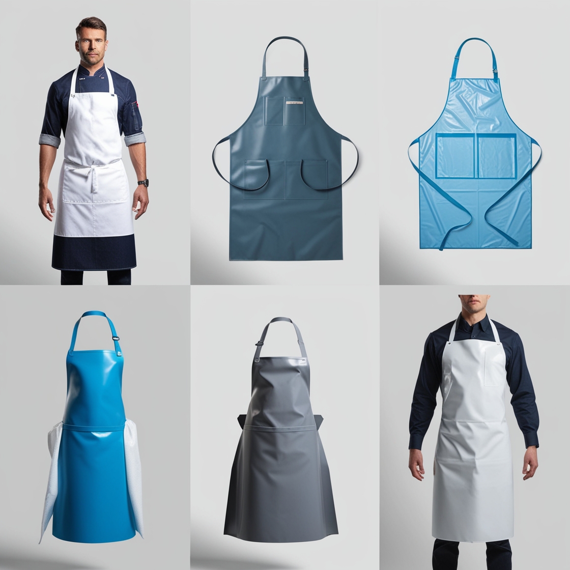 rubber apron for chemical handling