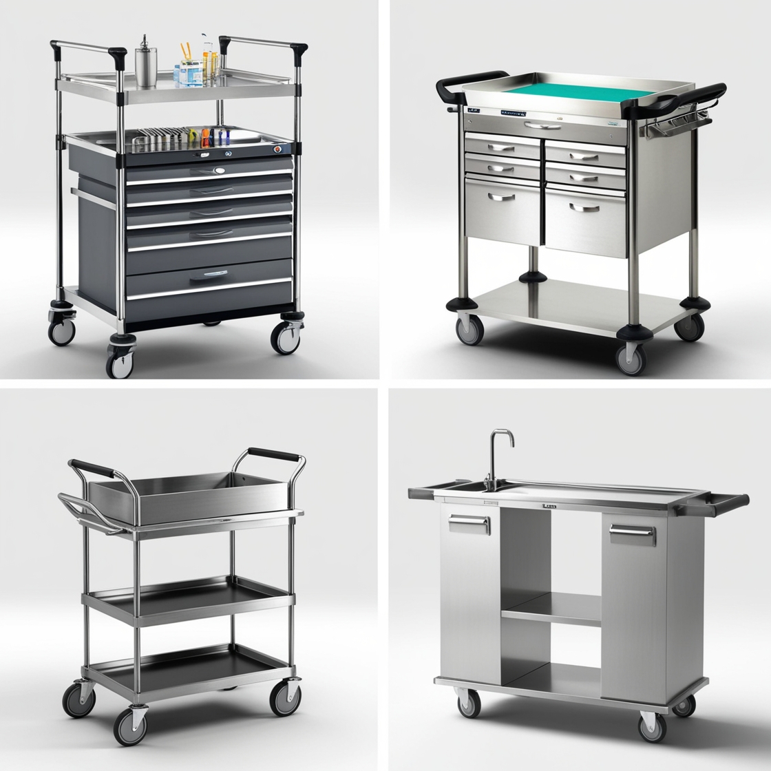 medical equipment trolley