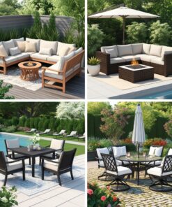 8 seater garden furniture