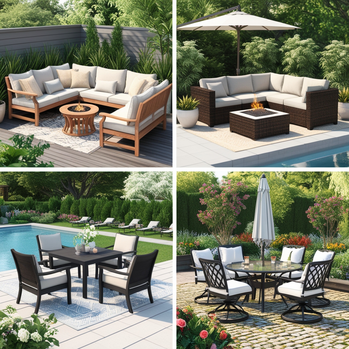 8 seater garden furniture