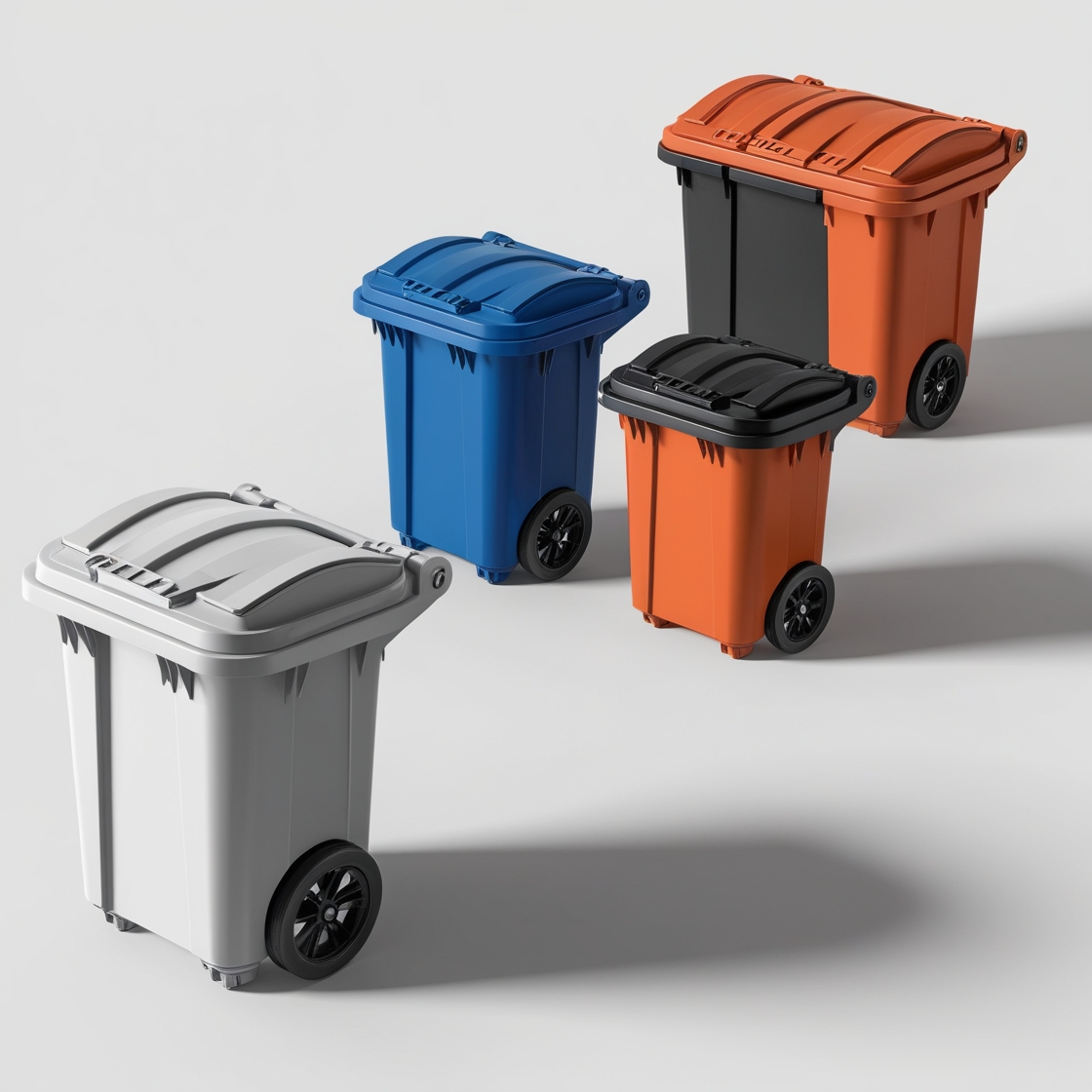 140l rubbish bin